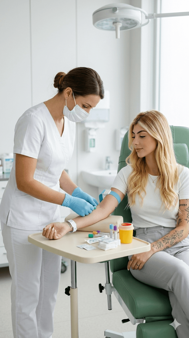 toma de muestras para test prenatal de paternidad