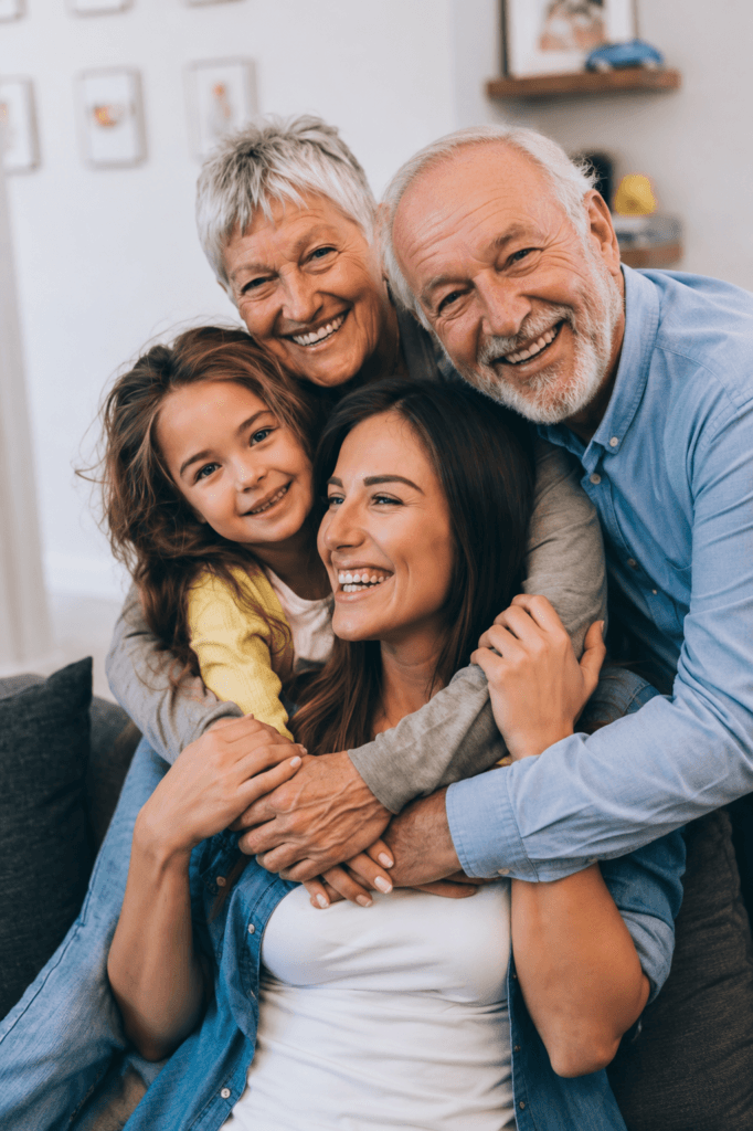 Prueba de ADN con abuelos